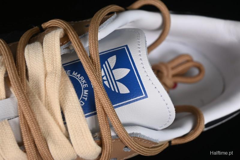 Adidas Originals Samba OG Low-Top Casual Sneakers with Panda Prank Retro Design - IG1025