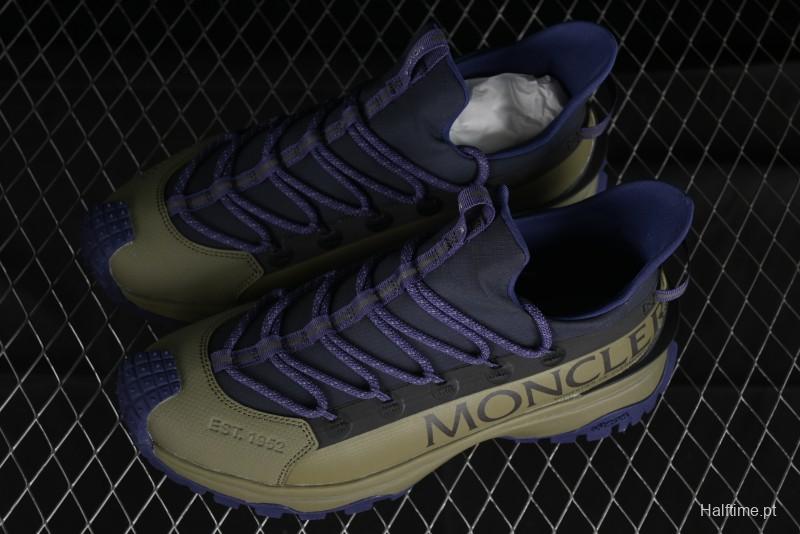Moncler Trailgrip GTX Hiking Shoes with Cordura Nylon Gore-Tex Waterproof and Vibram Outsole - M00240M3457