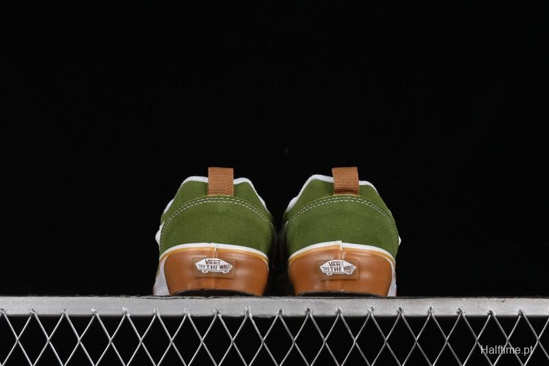 Vans Classics Knu Skool Retro Sneakers with Enlarged Toe and Thickened Sole - VN0009QCCIB