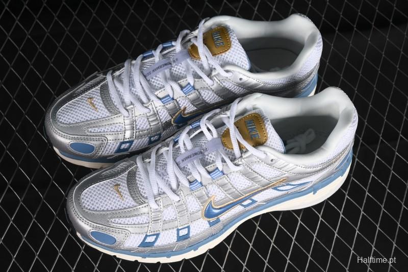 Nike P-6000 Prm Retro Casual Sneakers with Lightweight Design - HJ7246-100