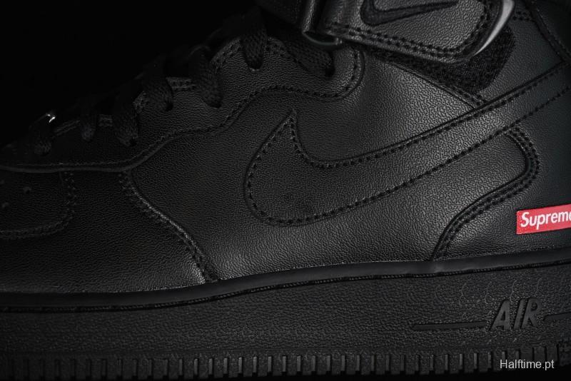 Nike Supreme x Air Force 1 Mid Casual Sneakers - FZ8784-001