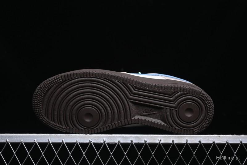 Nike Air Force 1 '07 Low Casual Sneakers with Full-Length Air Cushion - HQ3458-142