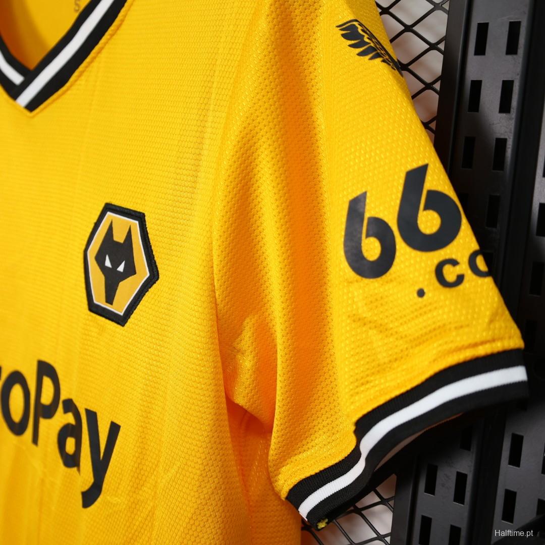 23/24 Wolverhampton Wanderers Home Jersey