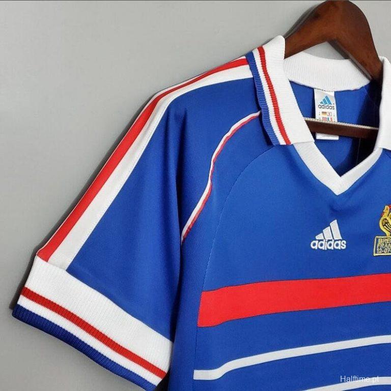 Retro 1998 France Home Jersey