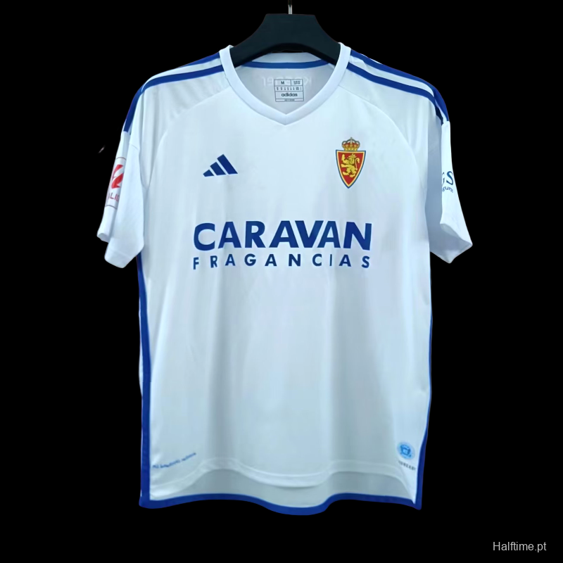 23/24 Real Zaragoza Home Jersey