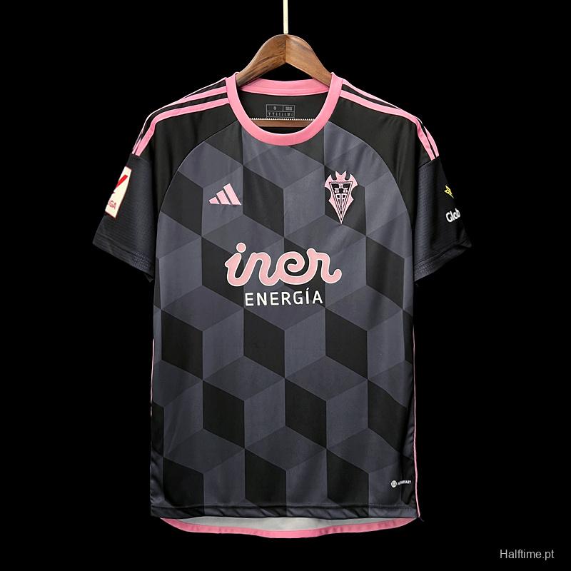 23/24 Albacete Balompie Away Black Jersey