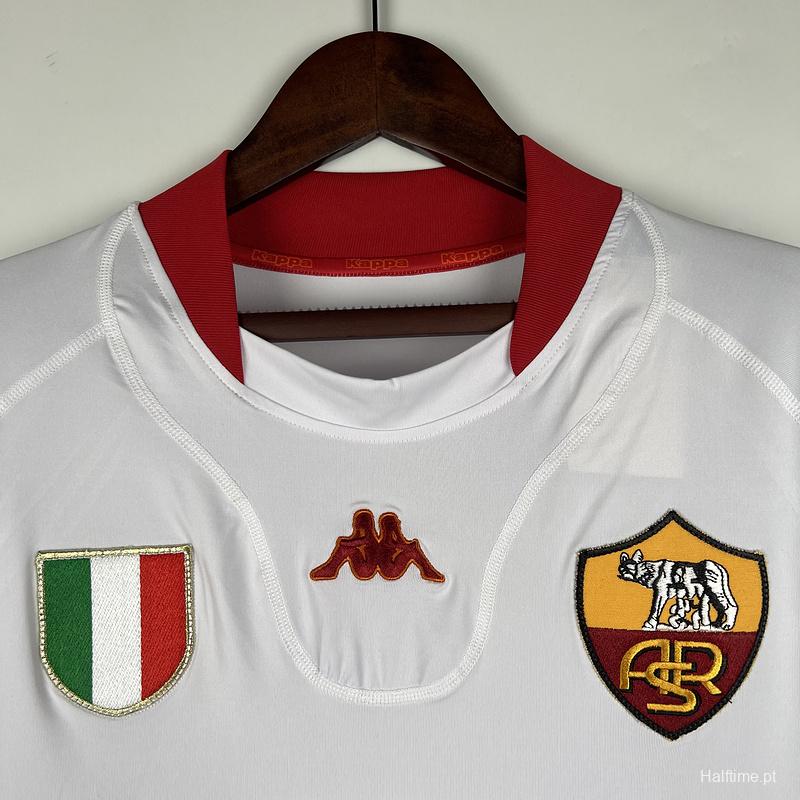 Retro 01/02 Roma Away Jersey