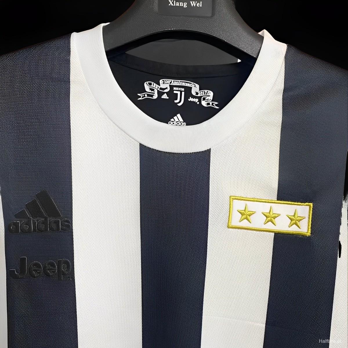 Retro Juventus 120Th Anniversary Jersey