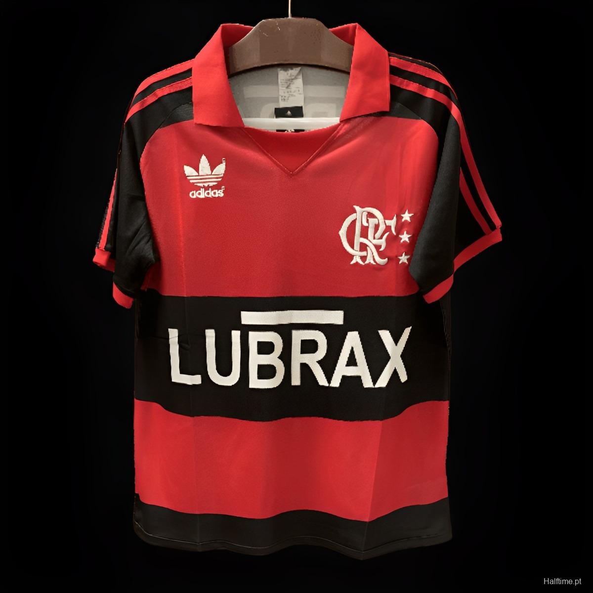 Retro 85/86 Flamengo Home Jersey