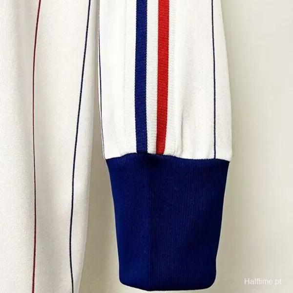 Retro 1982 France Away Long Sleeve Jersey