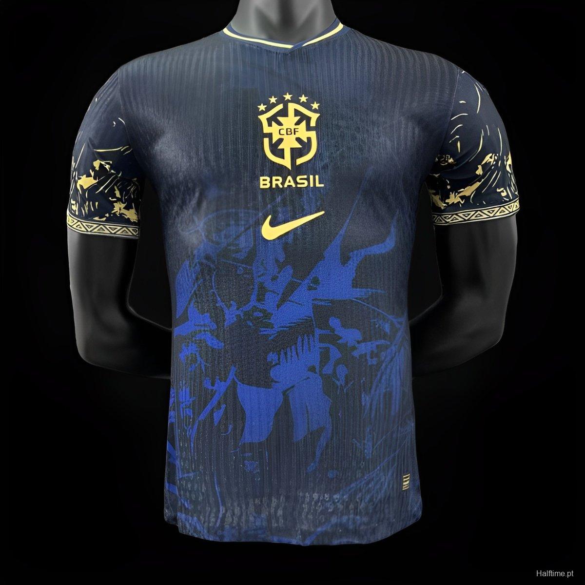 Player Version 2024 Brazil Navy Special Jersey