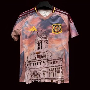 2024 Spain Euro Trophy Special Plaza Cibeles Concept Jersey