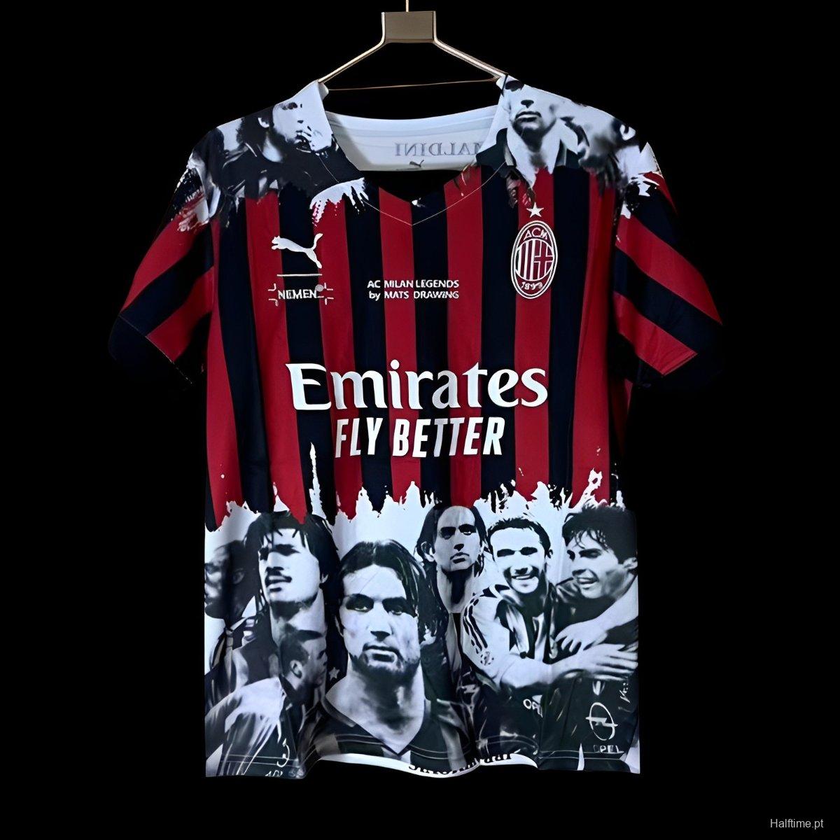 Retro 23/24 AC Milan Special Edition LEGENDS Jersey