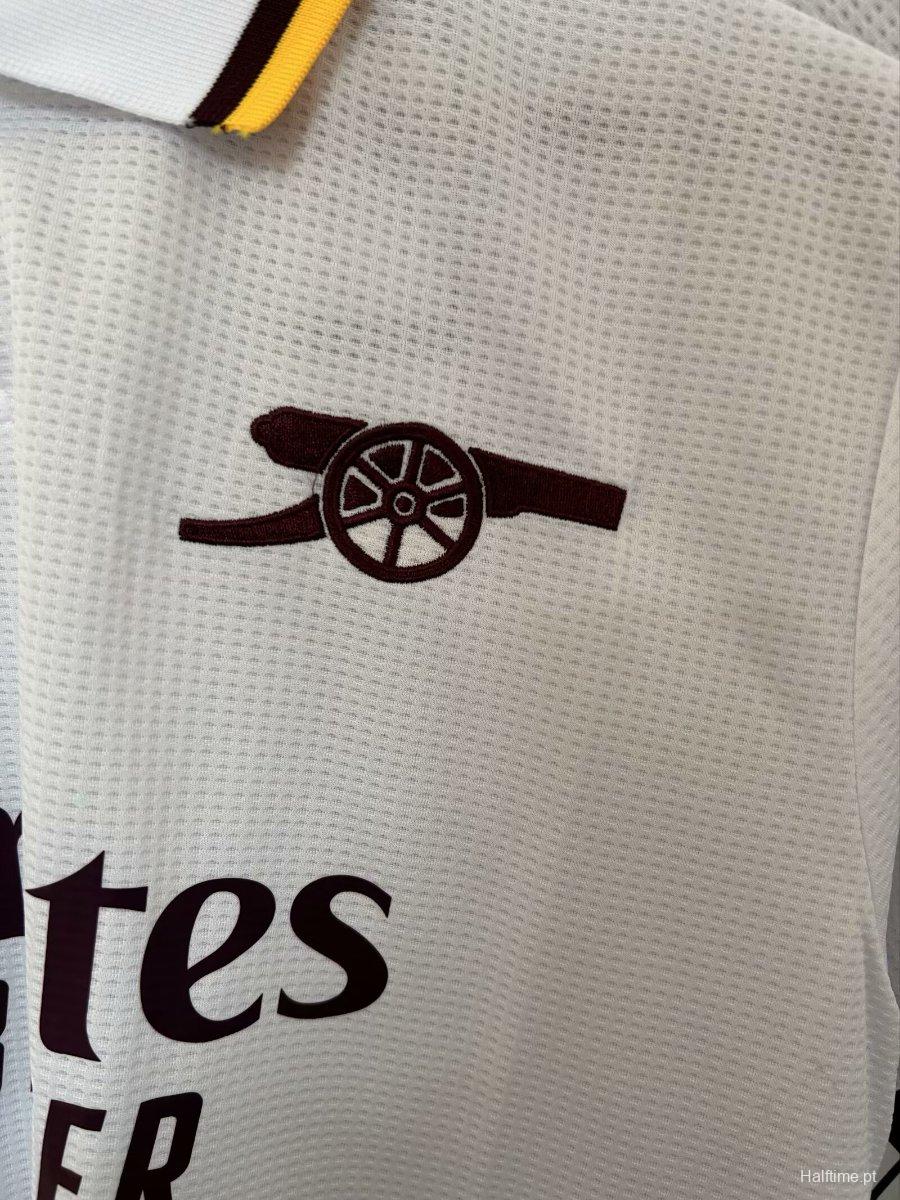 25/26 Arsenal Away White Jersey